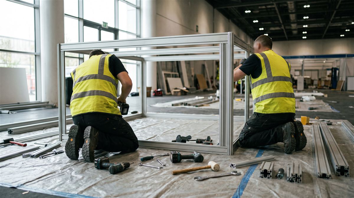 SET Exhibits custom trade show booth